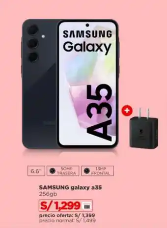 Ripley SAMSUNG galaxy a35 256gb oferta