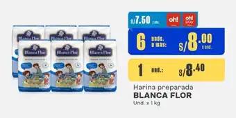 Makro Harina preparada BLANCA FLOR Und. x 1 kg oferta