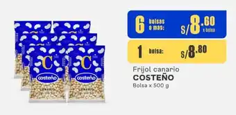 Makro Frijol canario COSTEÑO Bolsa x 500 g oferta