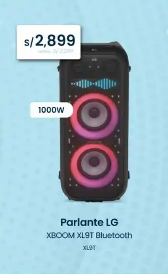 Tiendas EFE Parlante LG XBOOM XL9T Bluetooth oferta