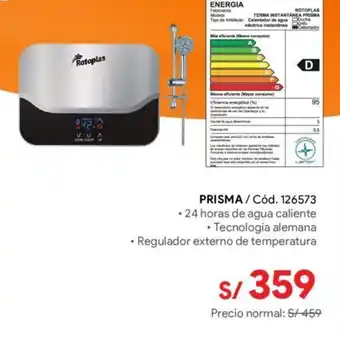 Hiraoka Rotoplas PRISMA / Cód. 126573 oferta