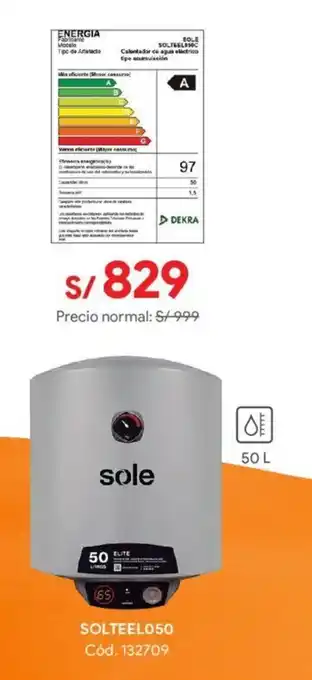 Hiraoka sole SOLTEEL050 oferta