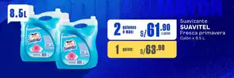 Makro Suavizante SUAVITEL Fresca primavera Galón x 8.5 L oferta