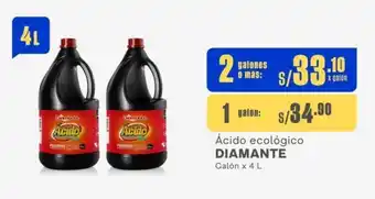 Makro Ácido ecológico DIAMANTE Galón x 4 L oferta