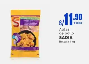 Makro Alitas de pollo SADIA Bolsa x 1 kg oferta