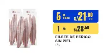 Makro FILETE DE PERICO SIN PIEL x kg oferta