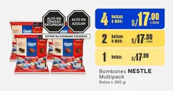 Makro Bombones NESTLE Multipack Bolsa x 360 g oferta