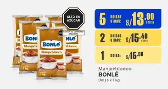 Makro Manjarblanco BONLÉ Bolsa x 1 kg oferta
