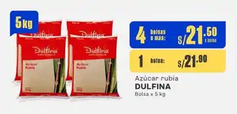 Makro Azúcar rubia DULFINA Bolsa x 5 kg oferta