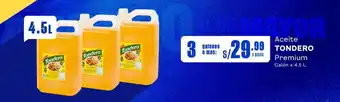 Makro Aceite TONDERO Premium Galón x 4.5 L oferta