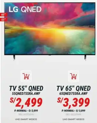 Estilos LG QNED TV 55" oferta
