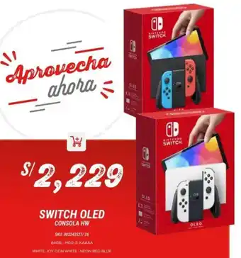 Estilos SWITCH OLED CONSOLA HW oferta