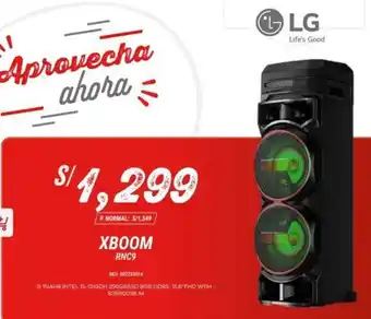 Estilos LG XBOOM Life's Good oferta