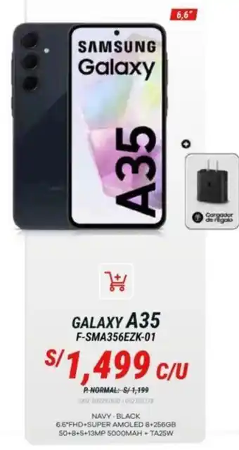 Estilos SAMSUNG GALAXY A35 F-SMA356EZK-01 oferta