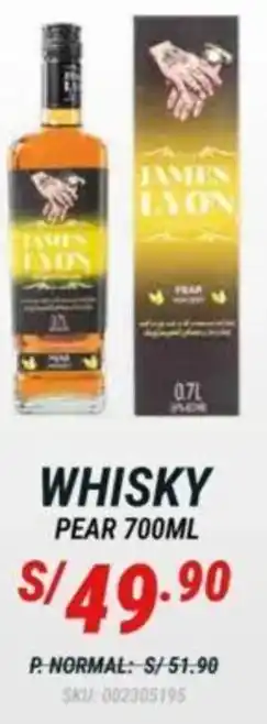 WHISKY PEAR 700ML