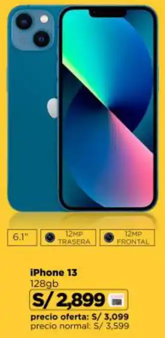 Ripley iPhone 13 128gb oferta