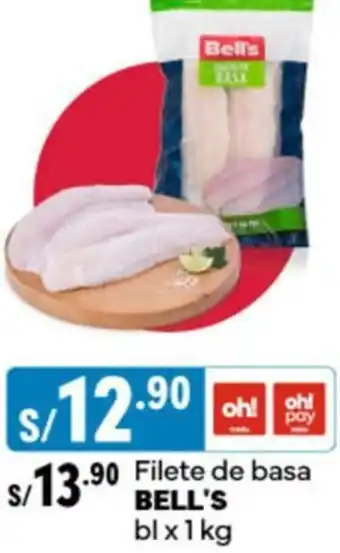 Filete de basa BELL'S bl x 1kg