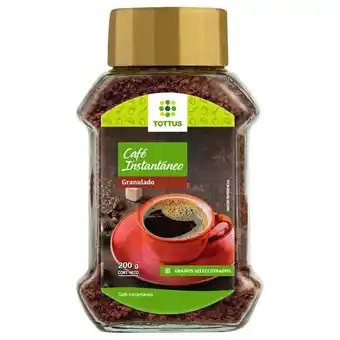 Tottus Café instantáneo granulado oferta