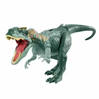 Tottus Jurassic world figuras de acción, allosaurus, ruge y ataca oferta