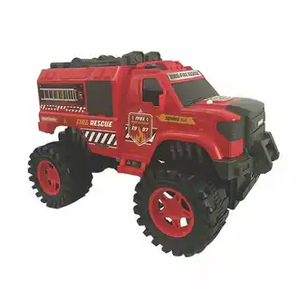 Tottus Camioneta monster fire rescue 1:10 oferta