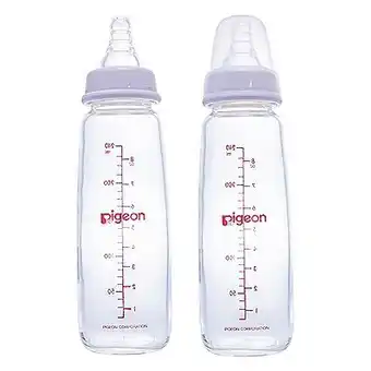 Tottus Biberón peristáltico de vidrio 8 oz blanco oferta