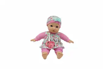 Tottus Muneca bebe 30cm maggie con chupon oferta