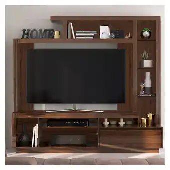 Tottus Centro de tv 65 cacao brillo oferta