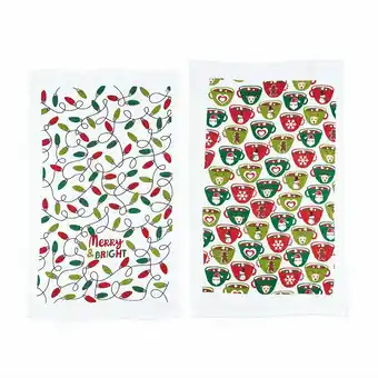 Tottus Pack x 2 secadores navidad - diseños surtidos oferta
