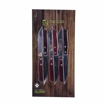 Tottus Cub x6 cuchillo asado mm sollewood oferta