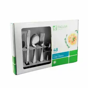 Tottus Set de cubiertos x48 mesa mod 510 oferta