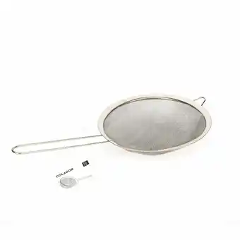 Tottus Colador metalico de cocina 21x40cm oferta