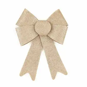 Tottus Lazo escarchado champagne 17 x 20 cm oferta