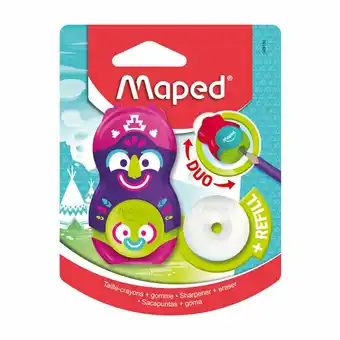Tottus Maped tajador y borrador duo loopy oferta