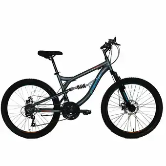 Tottus Bicicleta best corvus doble susp. aro 24 acero oferta