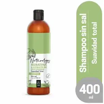 Tottus Shampoo sin sal keratina & extracto de macadamia 400 ml oferta