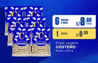 Makro Frijol canario COSTEÑO Bolsa x 500 g oferta