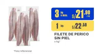 Makro FILETE DE PERICO SIN PIEL x kg oferta