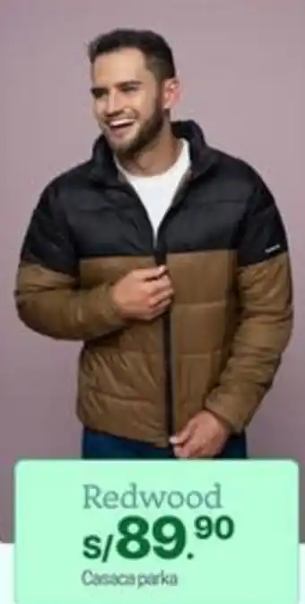 Tottus Redwood Casaca parka oferta