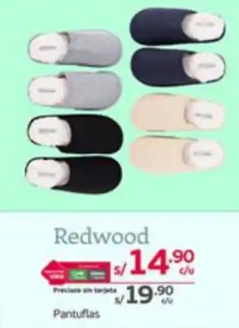 Tottus Redwood Pantuflas oferta