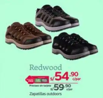 Tottus Redwood Zapatillas outdoors oferta
