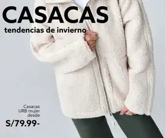 Metro Casacas URB mujer oferta