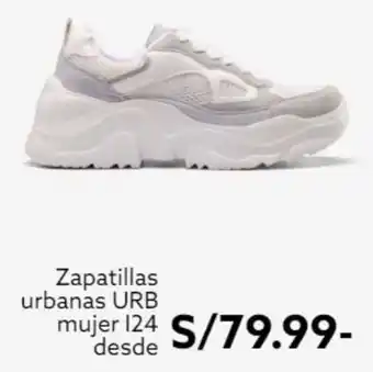 Metro Zapatillas urbanas URB mujer 124 oferta