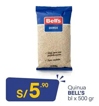 Plaza Vea Quinua Bell's 500gr oferta