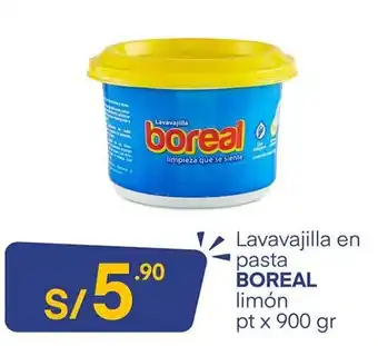 Plaza Vea Lavavajilla en Pasta Boreal 900gr oferta