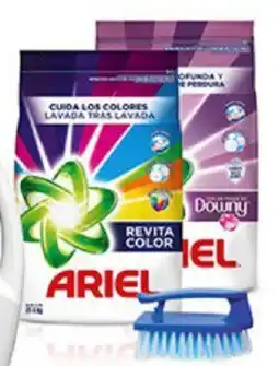 Plaza Vea Detergente en polvo ARIEL Revitacolor/Procuidado/ Con downy bl x 4kg oferta
