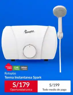 Rotoplas Terma Instantanea Spark