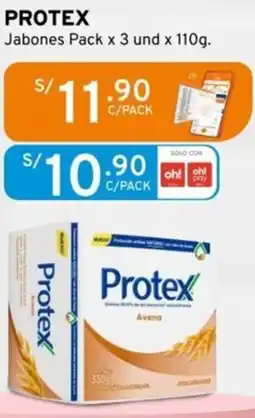 Mifarma PROTEX Jabones Pack x 3 und x 110g oferta