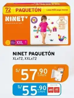 Mifarma NINET PAQUETÓN XLX72, XXLX72 oferta