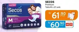 Mifarma SECOS Premium Talla M x 21 und. oferta
