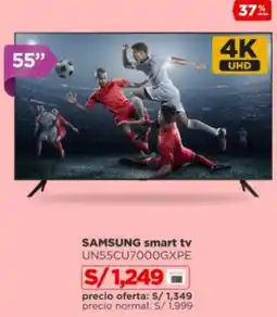 Ripley SAMSUNG smart tv oferta